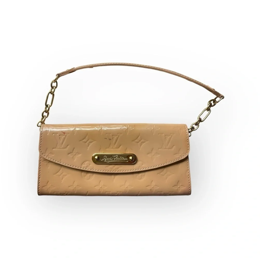 Louis Vuitton Noisette Monogram Vernis Sunset Boulevard Bag
